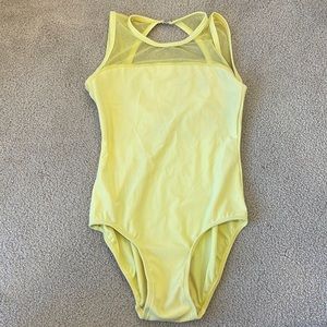 Eleve XS leotard - light yellow